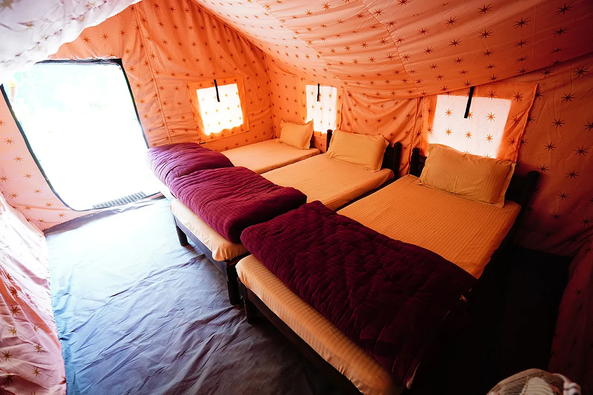 Luxury Tent Interior