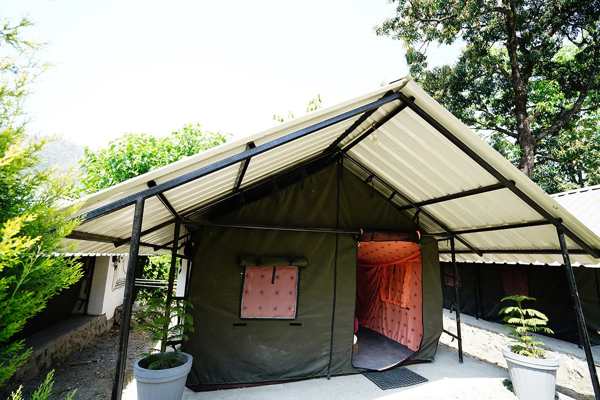 Luxury Tent Exterior